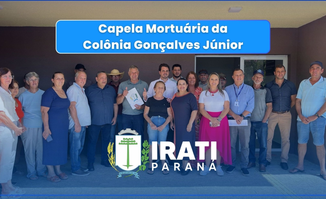Nova Capela Mortuária é inaugurada na Colônia Gonçalves Júnior