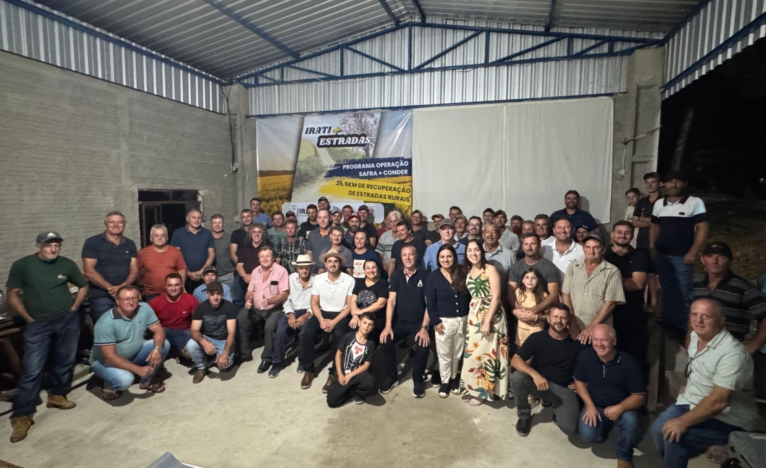 Prefeitura de Irati lança programa Irati + Estradas