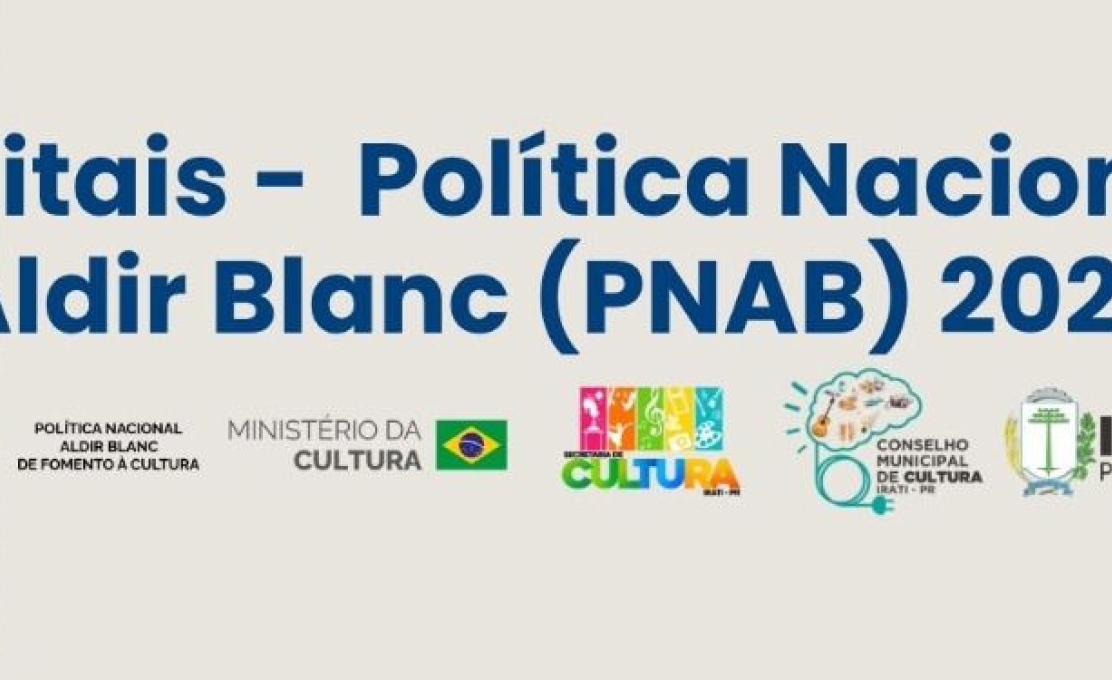 Irati lança dois editais de premiação cultural pelo Ciclo 02 da PNAB