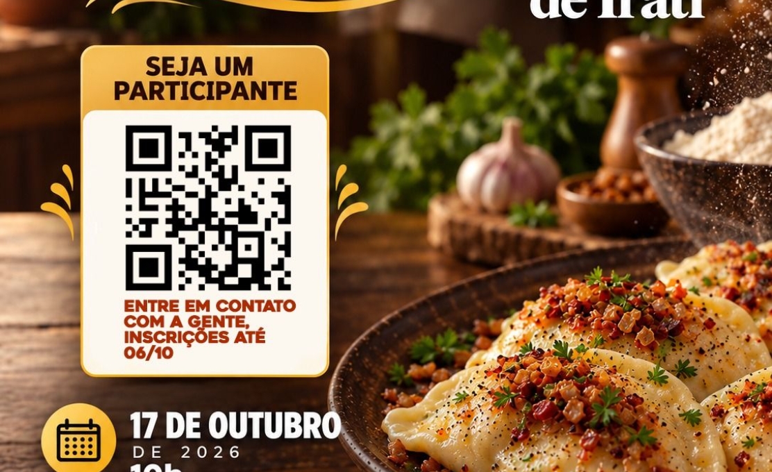 Irati promove 1º Concurso de Pierogue para valorizar a gastronomia e a cultura polonesa