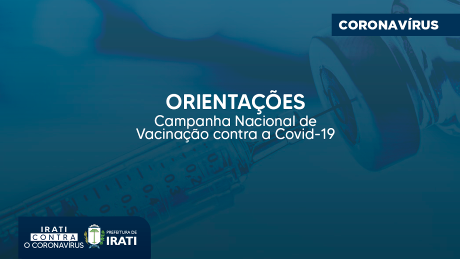 Irati deve receber a vacina contra a Covid-19 esta semana