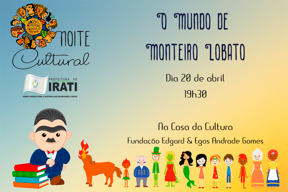 Noite Cultural - Monteiro Lobato