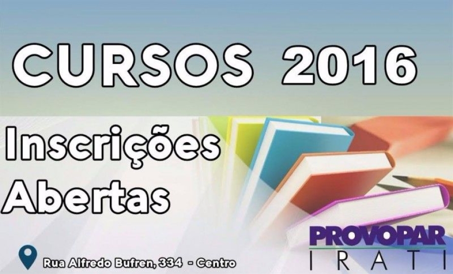 Provopar Municipal de Irati oferece cursos para a população
