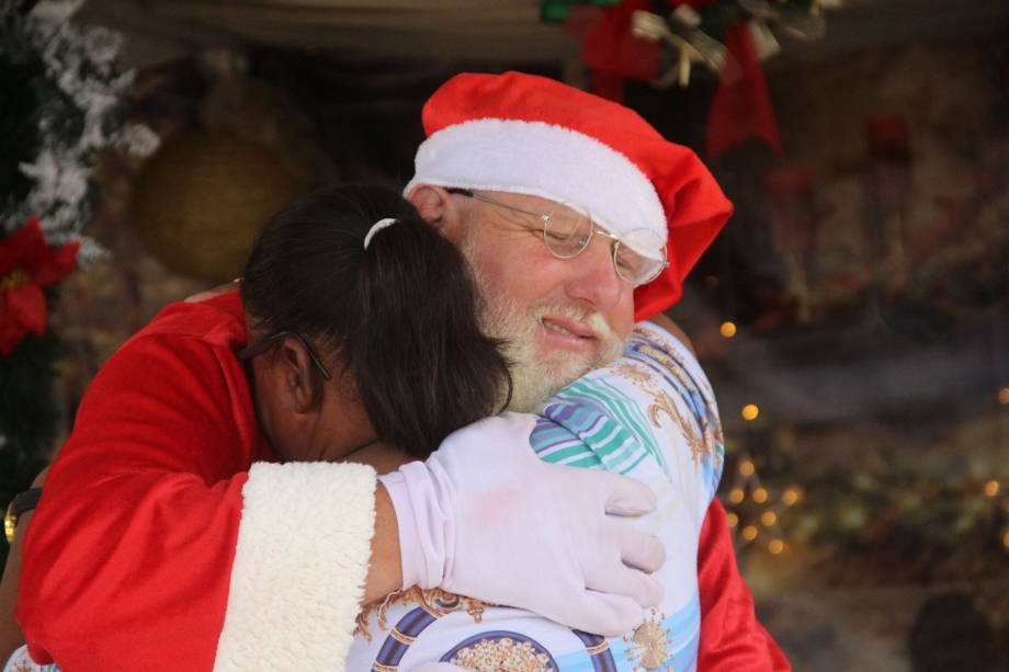 Momentos especiais do Natal para Todos na Rua Encantada