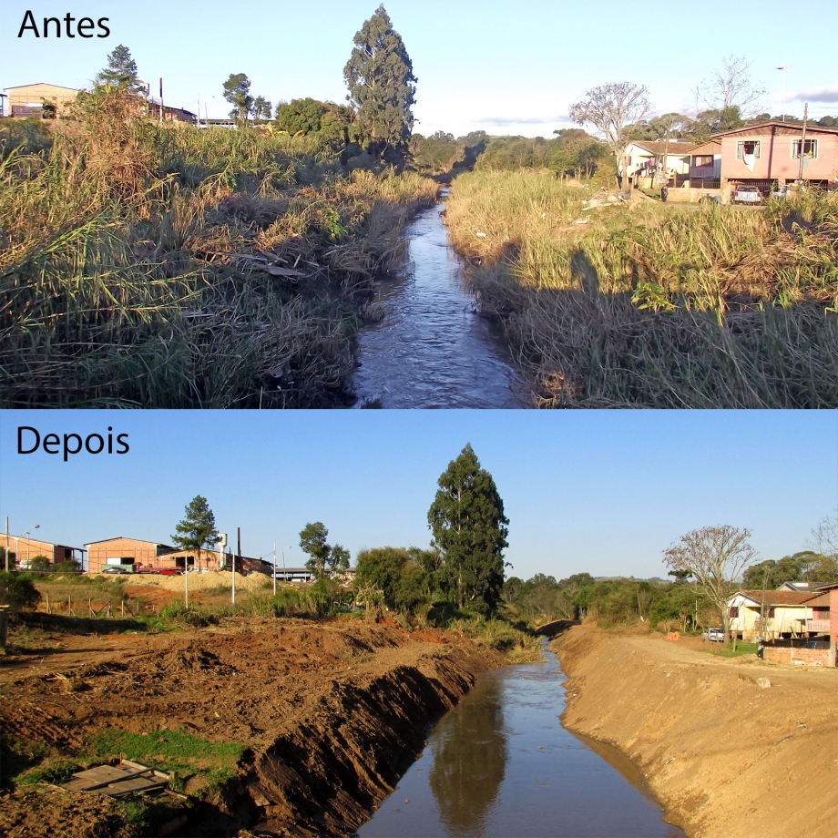 Dragagem evita transbordamento do Rio das Antas em Irati