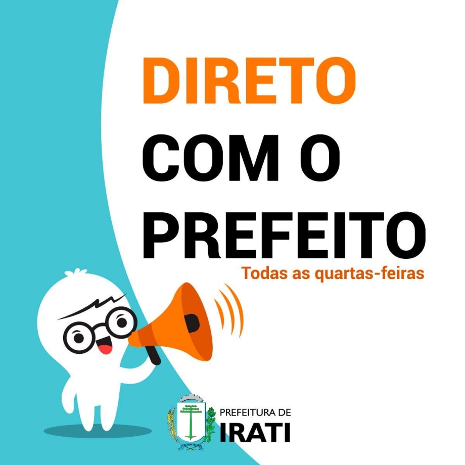  “Direto com o Prefeito” inicia amanhã, dia 28