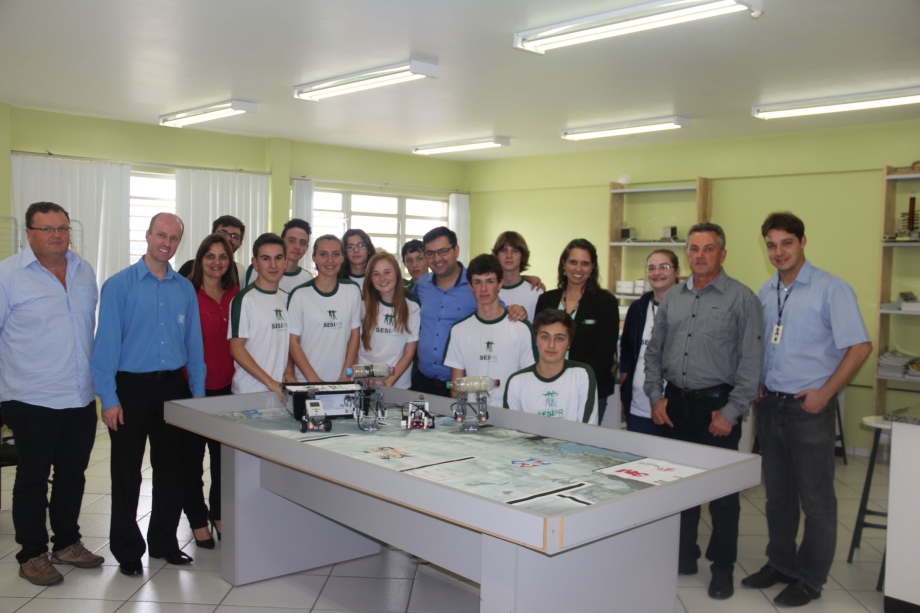 Alunos do Sesi/Senai Irati conquistam 3° lugar em Torneio de Robótica