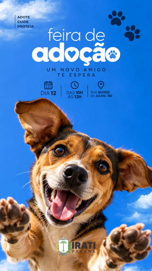 Prefeitura realizará Feira de Adoção de Animais em parceria com Unicentro