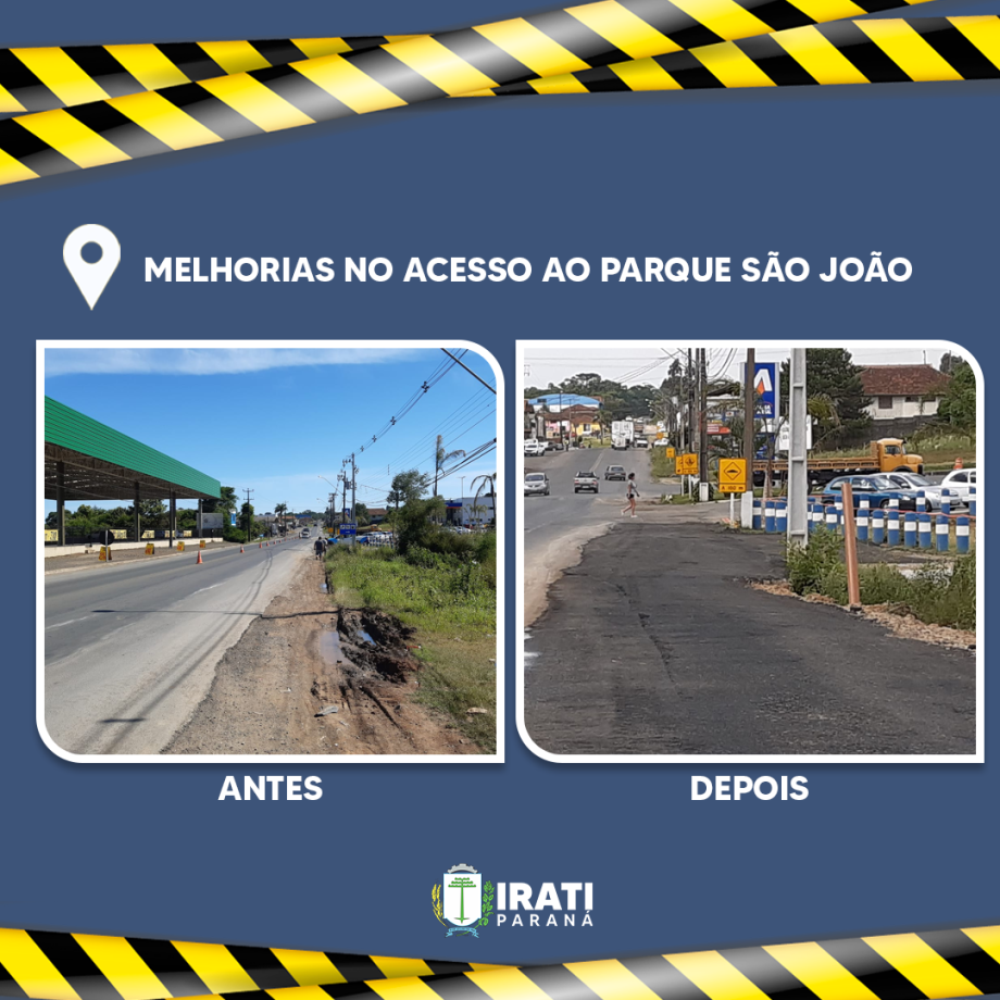 Melhorias no acesso ao Parque São João