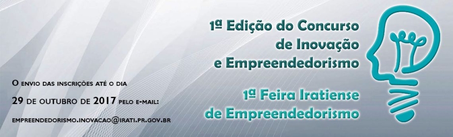1º Concurso de Empreendedorismo prorroga inscrições até dia 29