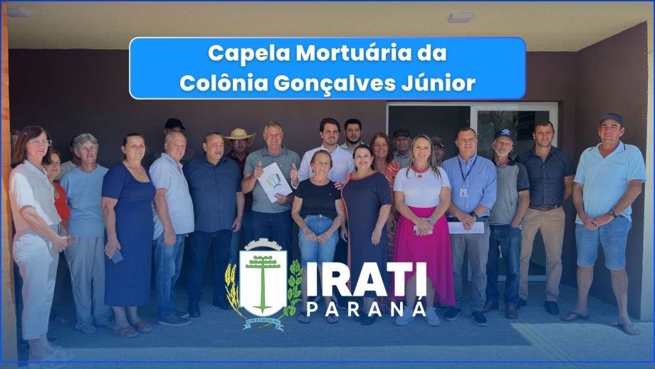 Nova Capela Mortuária é inaugurada na Colônia Gonçalves Júnior
