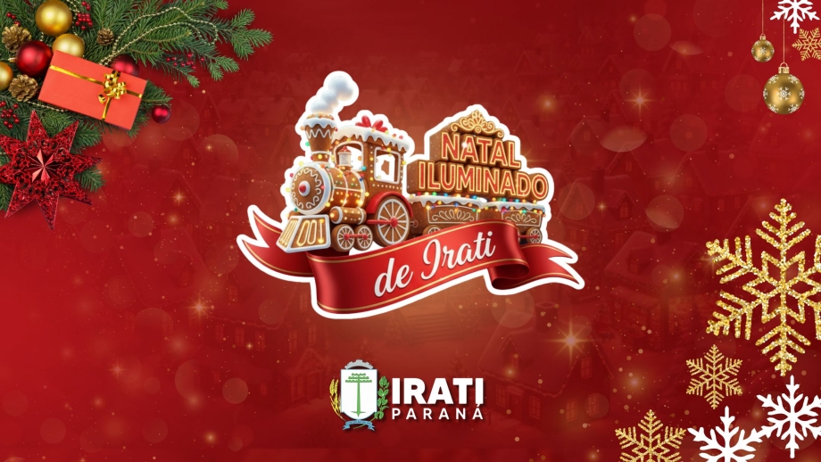 Irati abre inscrições para o concurso “Natal Iluminado” com R$ 100 mil em premiações