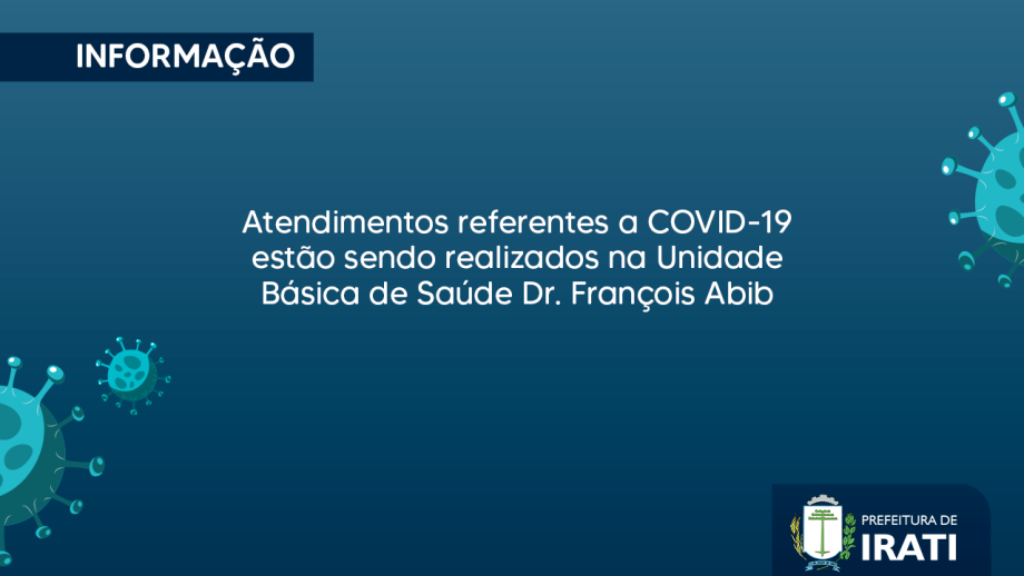 Atendimentos relacionados a Covid-19 estão sendo realizados na Unidade Básica de Saúde Dr. François Abib