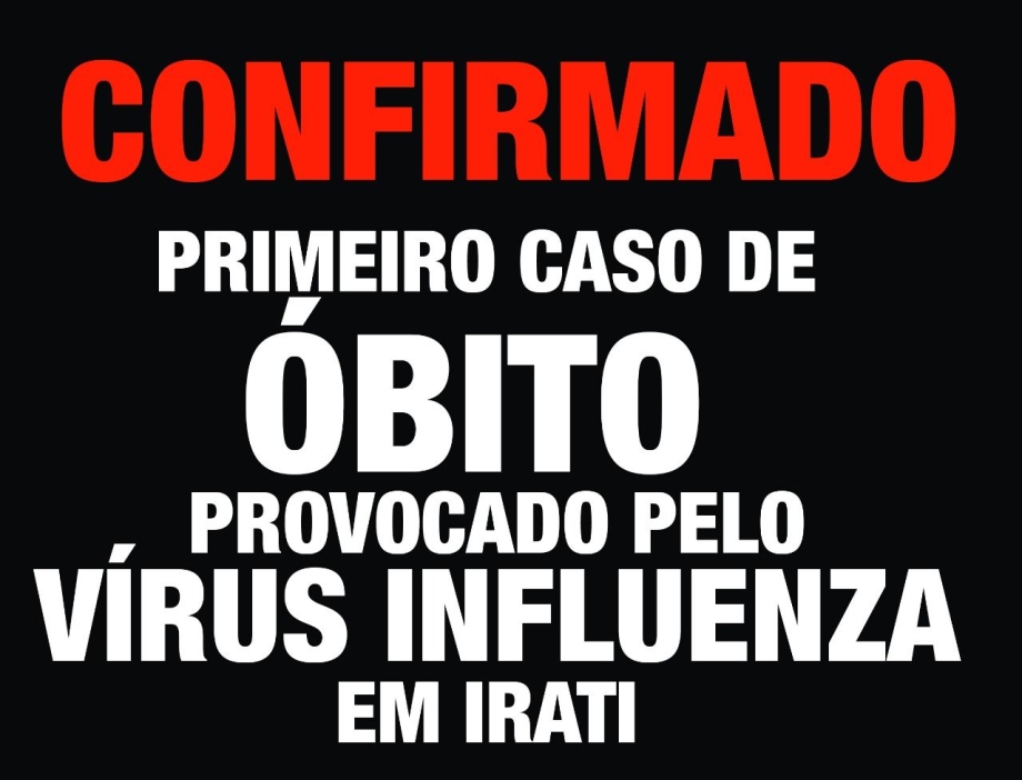 Casos de H1N1 são confirmados em Irati - 01 óbito