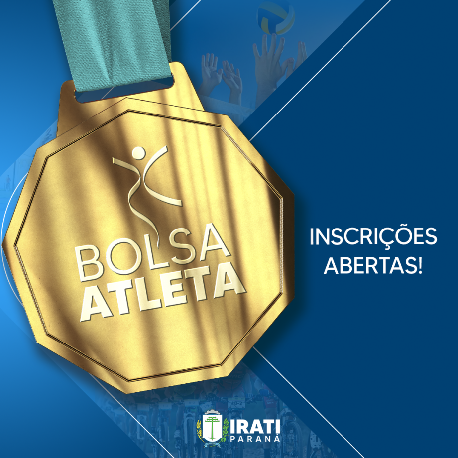 Secretaria de Esportes e Lazer abre inscrições para o Programa Bolsa Atleta