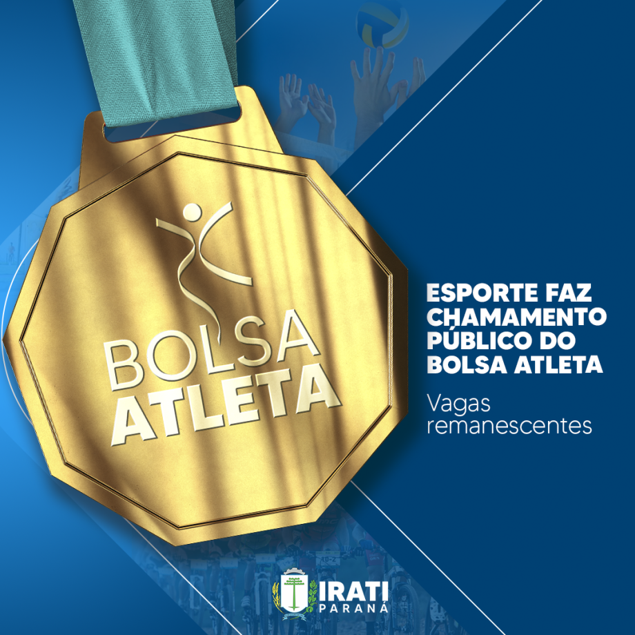 Esporte faz chamamento público para vagas remanescentes do Bolsa Atleta