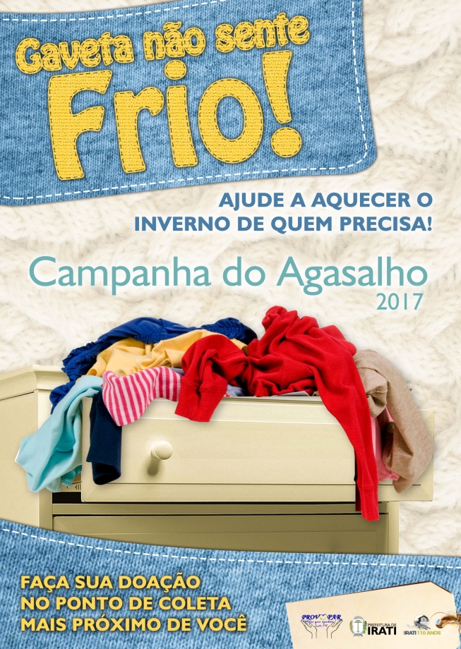 Campanha do Agasalho de Irati inicia na próxima terça (23)
