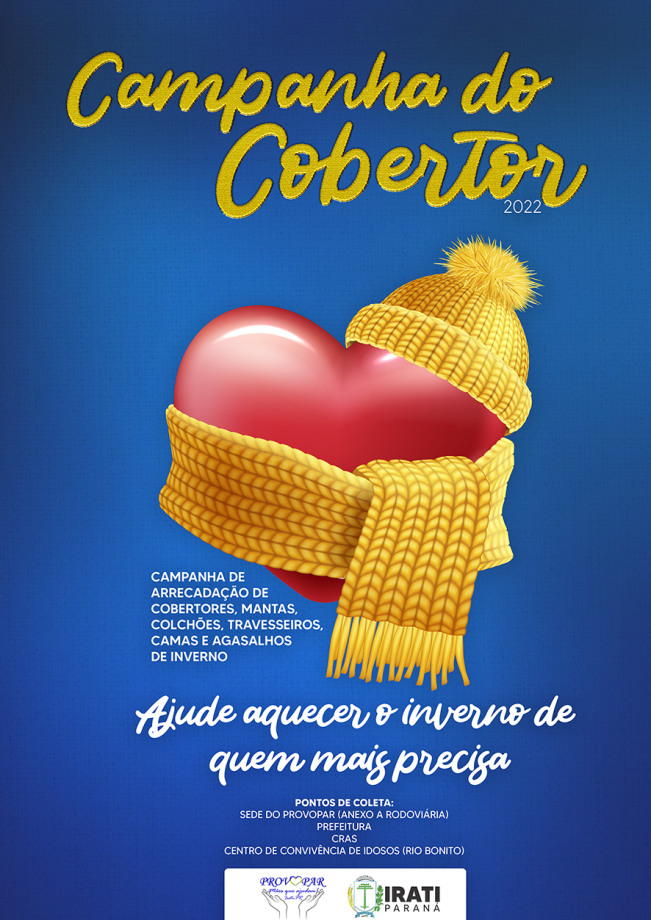 Campanha do Cobertor 2022 inicia nesta quarta (1º)