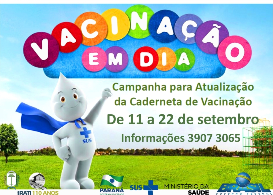 Irati prepara-se para a Campanha de Multivacinação 2017