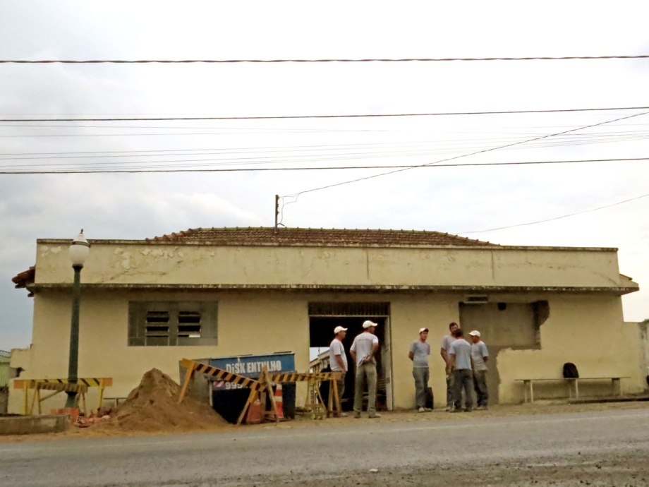 Capela Mortuária está ganhando reforma