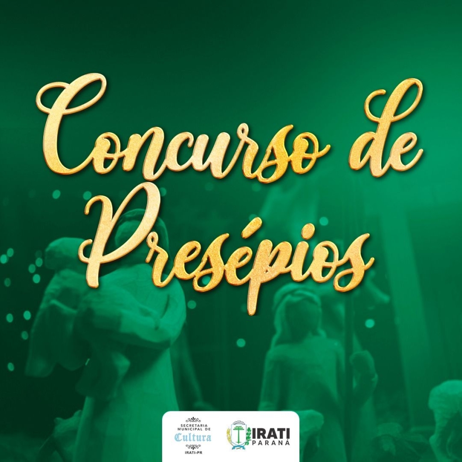 Secretaria de Cultura promove Concurso de Presépios