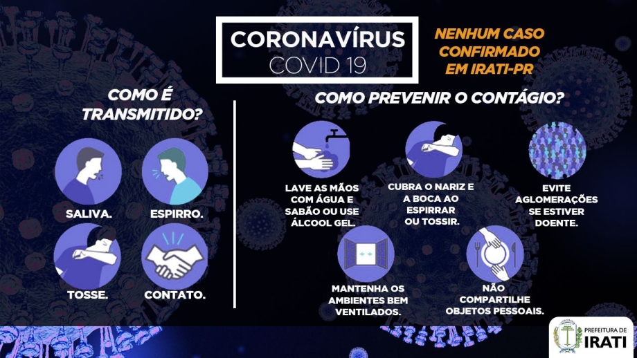 Secretaria de Educação - Comunicado sobre o Coronavírus