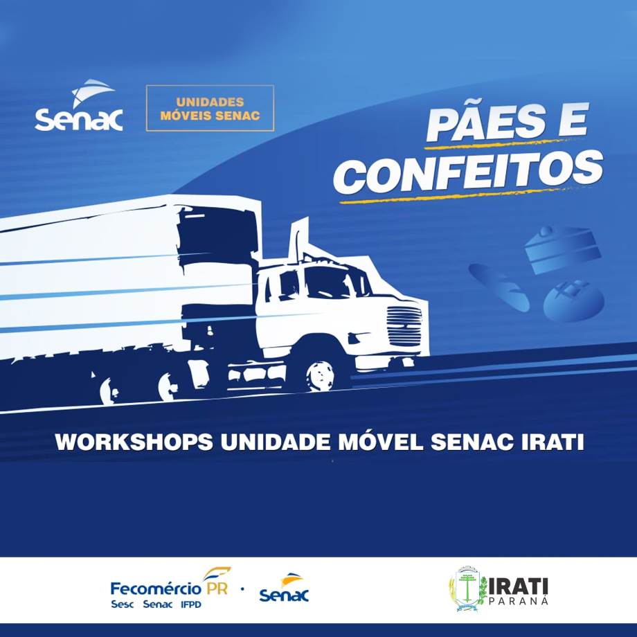 Na ExpoIrati, Senac vai oferecer workshops gratuitos na área gastronômica