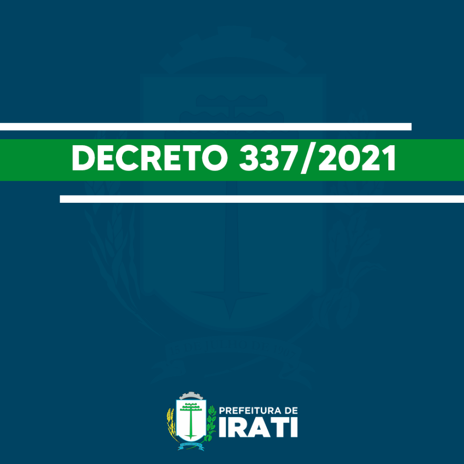 Novo decreto de Irati define medidas entre os dias 02 e 16/06