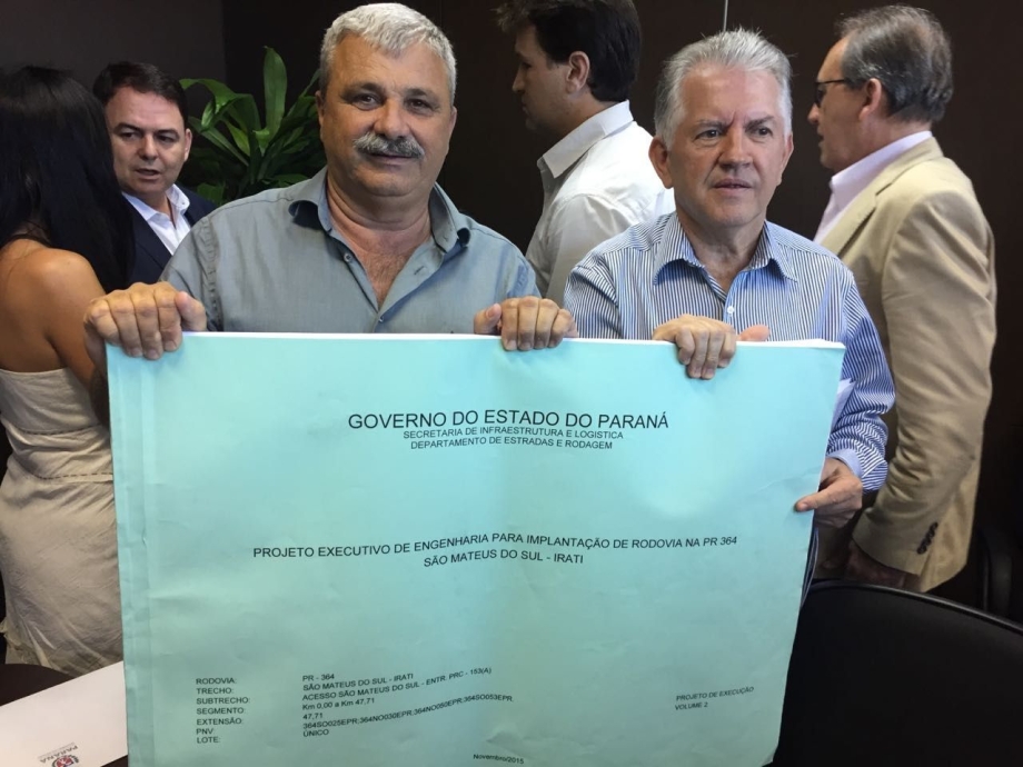 Governo do Estado consolida pavimentação da estrada entre Irati e São Mateus do Sul