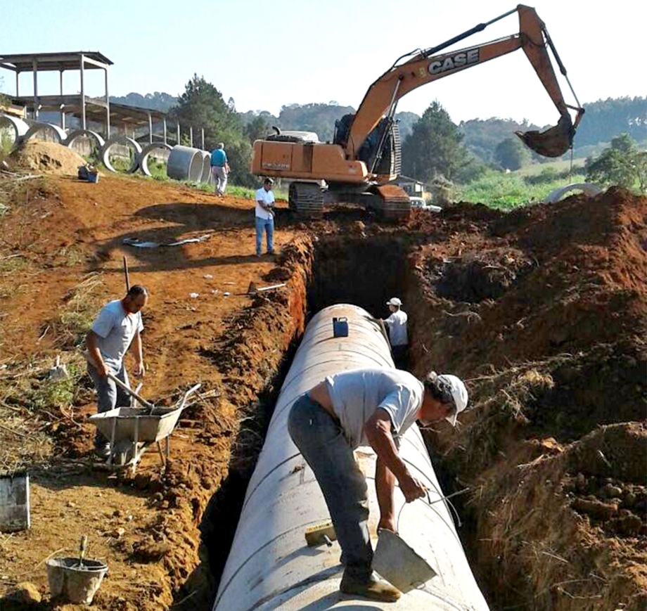Iniciam três frentes de trabalho que somam R$ 800 mil