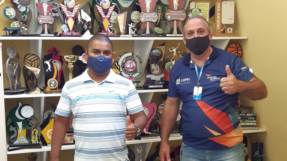 Visita: Chefe da Regional do Esporte