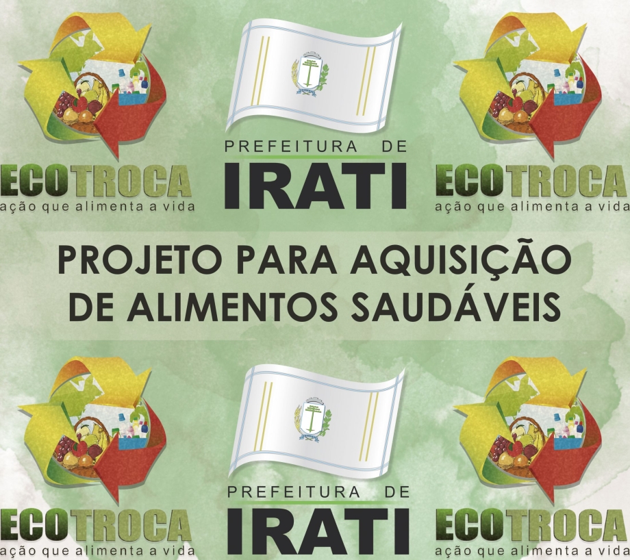 Projeto EcoTroca - Irati trocará material reciclável por alimentos