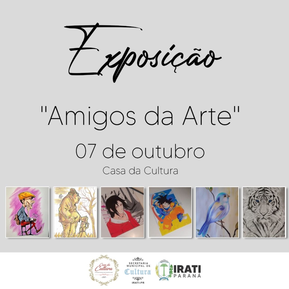 Casa da Cultura abrirá a exposição 