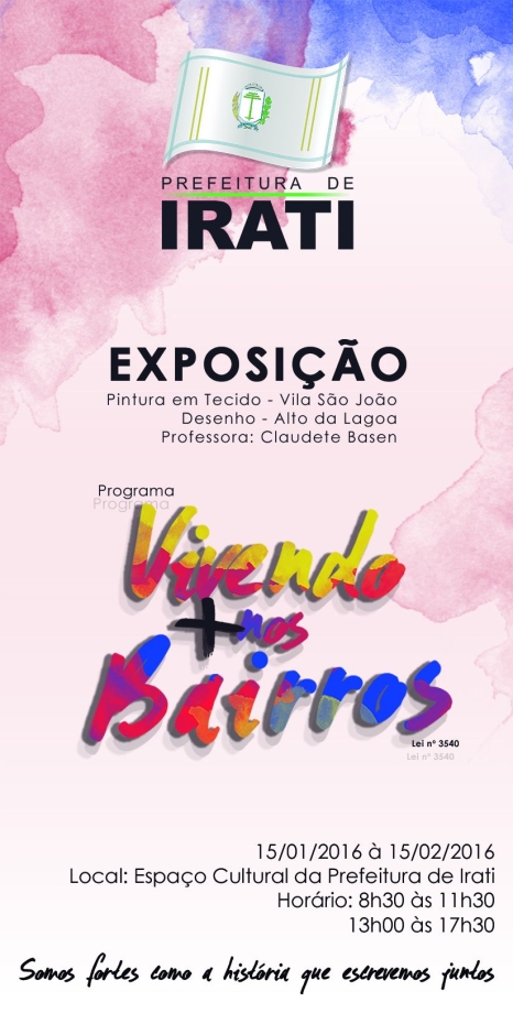 Exposição - Vivendo+ nos Bairros