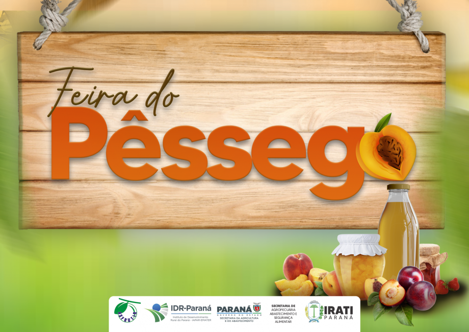 Feira do Pêssego começa neste sábado (20)
