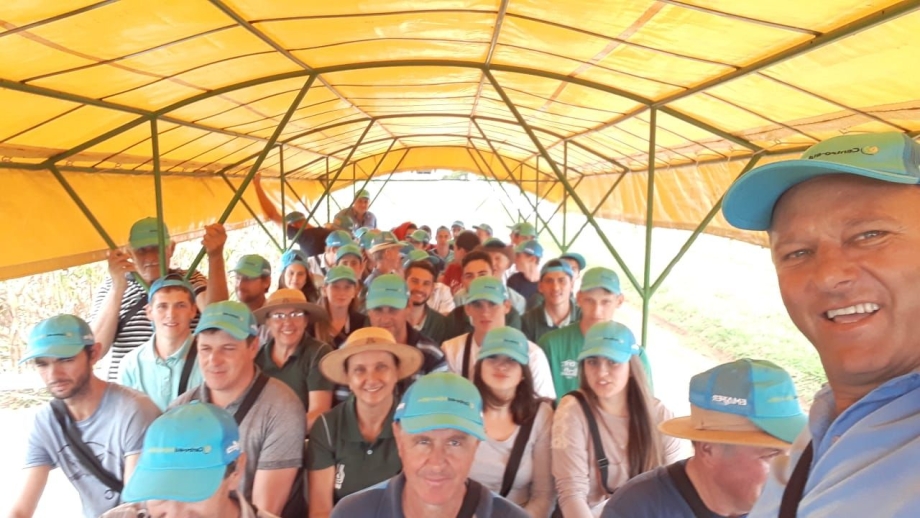 Produtores iratienses visitam o Projeto Centro-Sul de feijão e milho