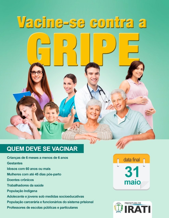 Baixa procura pela vacina contra a gripe preocupa em Irati