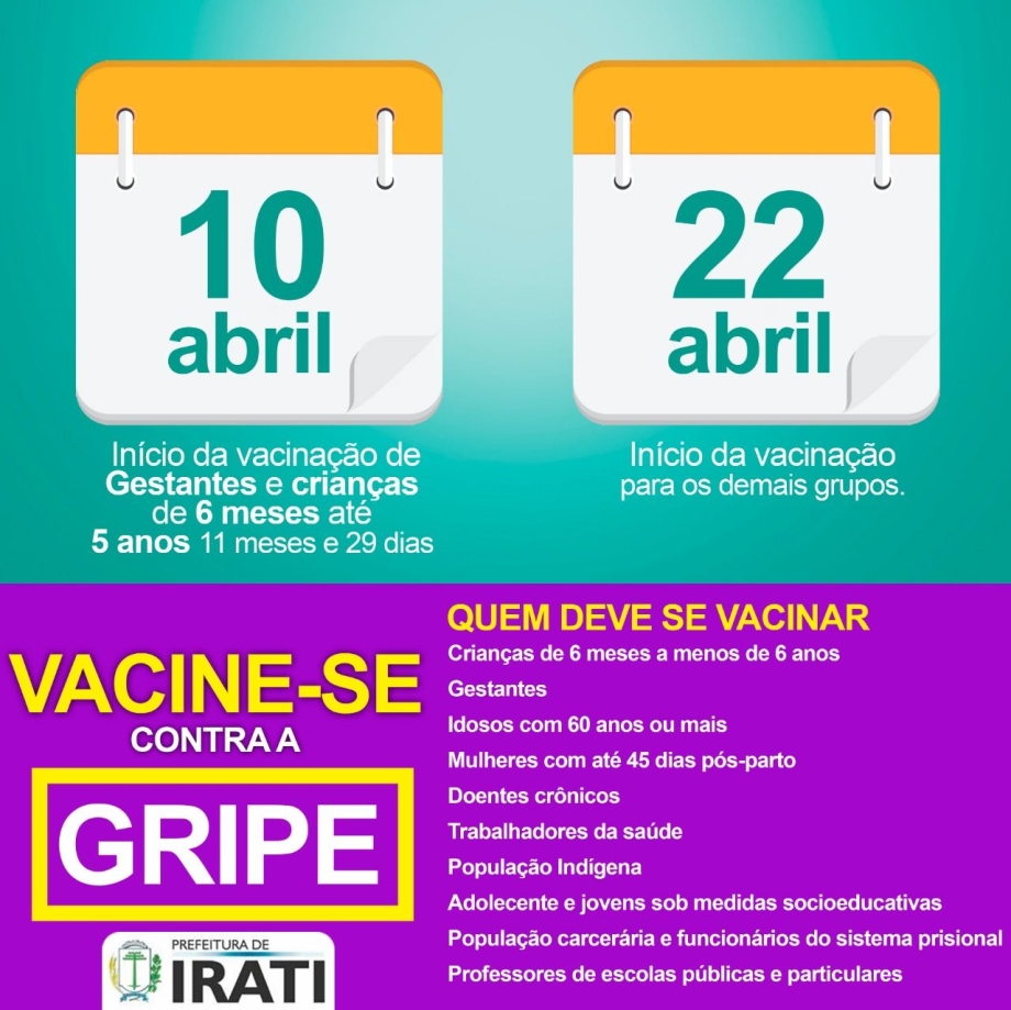 Campanha de vacinação contra GRIPE será diferente este ano