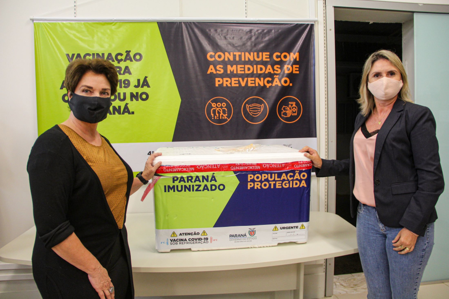 Primeiras doses contra a Covid-19 chegaram a Irati