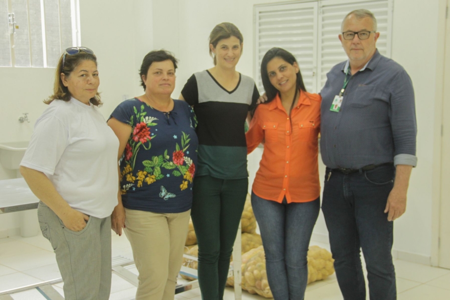 Representantes da CEASA e do Banco de Alimentos visitam Irati