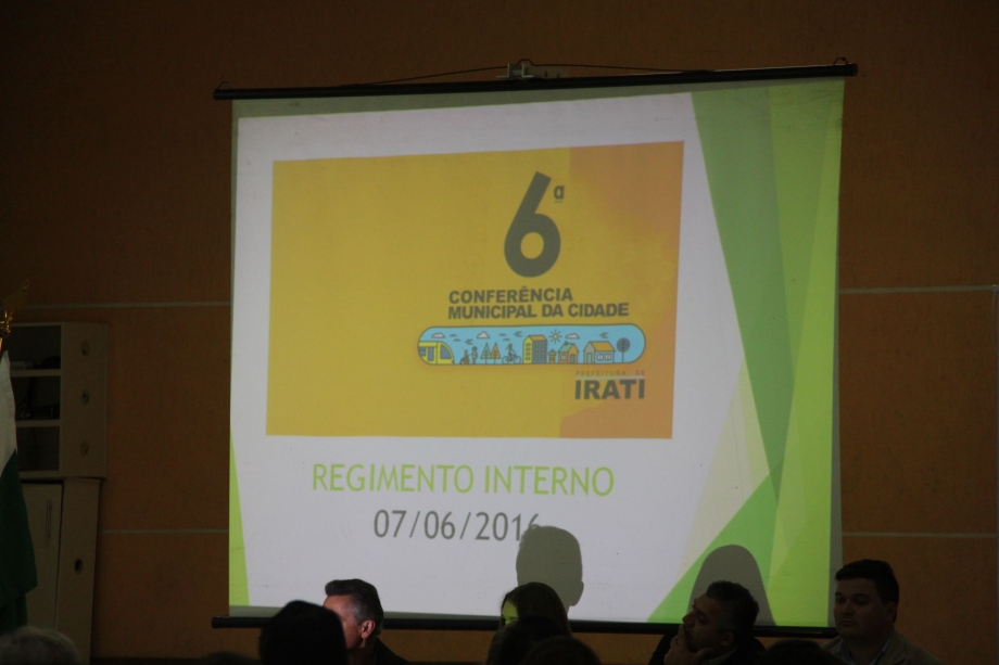 6º Conferência Municipal da Cidade é realizada em Irati