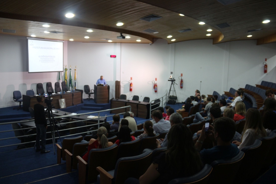 Audiência Pública é realizada na Câmara Municipal de Irati