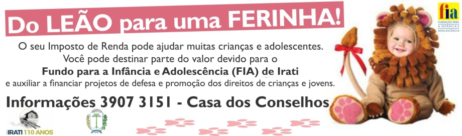 IR pode ser direcionado ao FIA de Irati