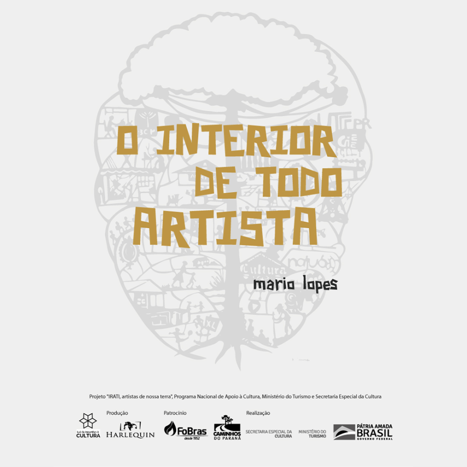 ‘O Interior de Todo Artista’, livro que retrata artistas de Irati, será lançado no Centro Cultural Clube do Comércio, ne