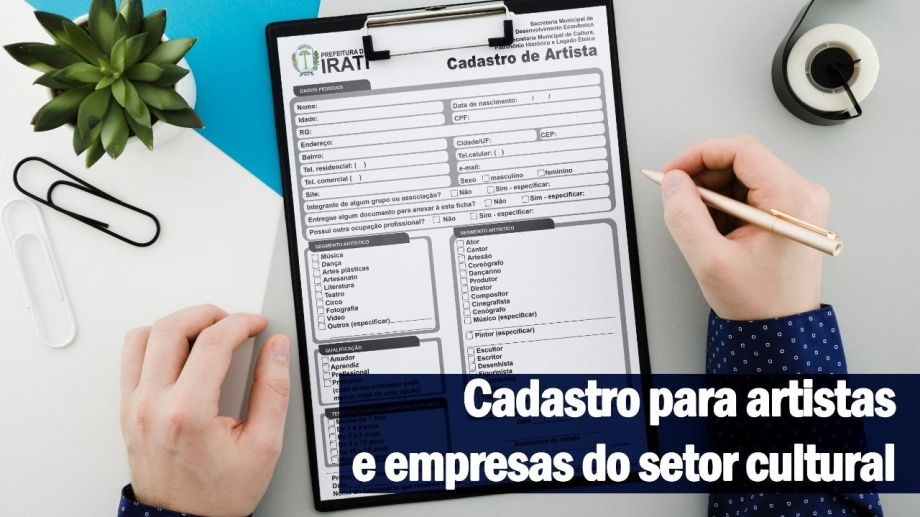 Lei Aldir Blanc: convocação para cadastro