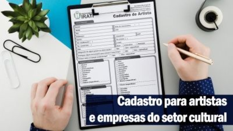 Lei Aldir Blanc: convocação para cadastro