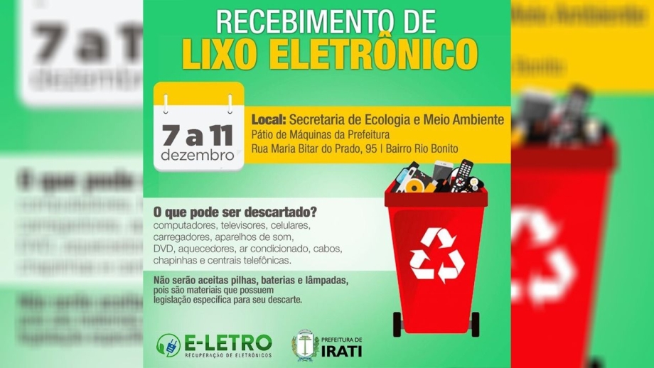 Coleta: Lixo Eletrônico