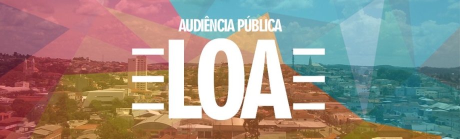 Audiência Pública para apresentação da Lei Orçamentária Anual de 2017 será na próxima terça-feira, 23