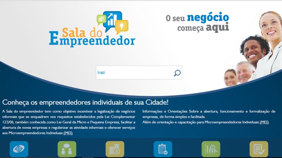 MEI pode divulgar seu trabalho gratuitamente em um site de busca