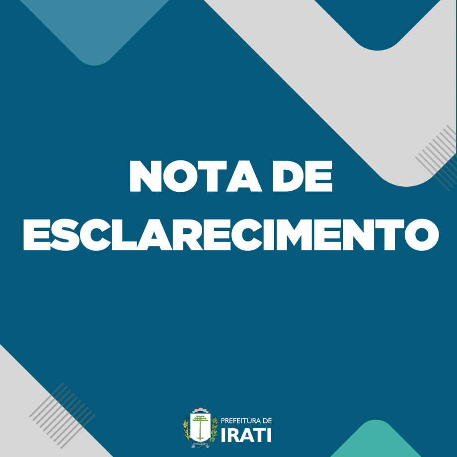 Nota de esclarecimento sobre confirmação de caso da variante Delta 